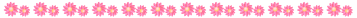 素材 ライン 小花