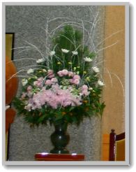 聖壇お花