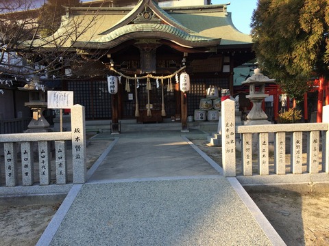 尼崎北　塚口神社参拝－２