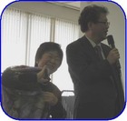 教会長さん熱唱　　須磨支部