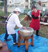 餅つき大会　尼崎南