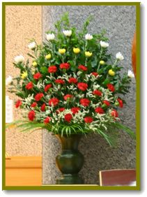 聖壇お花