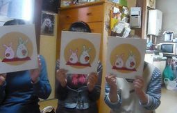 ちぎり絵４