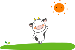 牛　手上げ